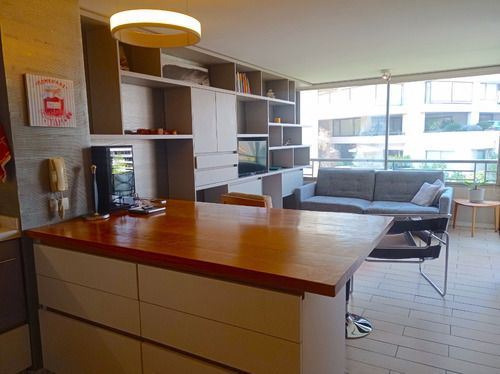 Departamento Amoblado En Arriendo De 1 Dorm. En Las Condes