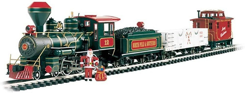 Kit De Tren Bachmann Trains 90037, Estilo Navideño, Escala G