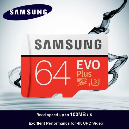 Cartão Samsung Micro Sdxc Evo 64gb 100mb/s Uhs-1 Sd Original