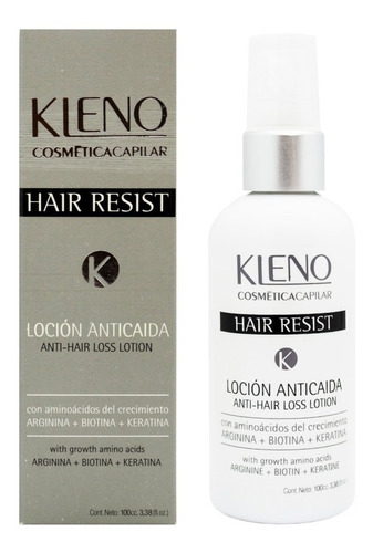 Kleno Hair Resist Loción Tratamiento Anticaída Cabello 3c