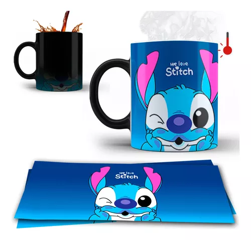Taza Mágica Disney Stitch 325ml Lilo & Stitch Cafe 24hrs