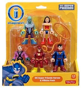 Fisher-price Imaginext Dc Super Heroes & Villains Amigos Col