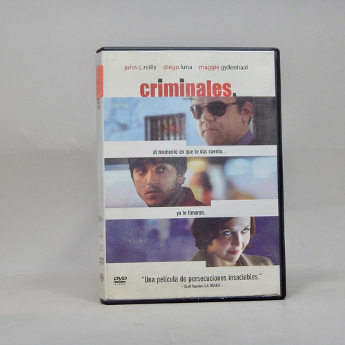 Dvd Criminales John Reilly Diego Luna Maggie Gyllenhaal Ll4