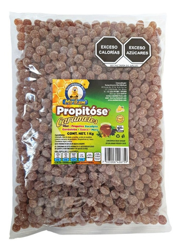 Caramelos Propítose, Propóleo, Eucalipto, Caja 10kg