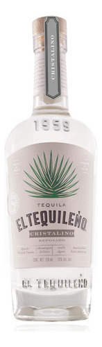 Paquete De 3 Tequila El Tequileño Cristalino 750 Ml