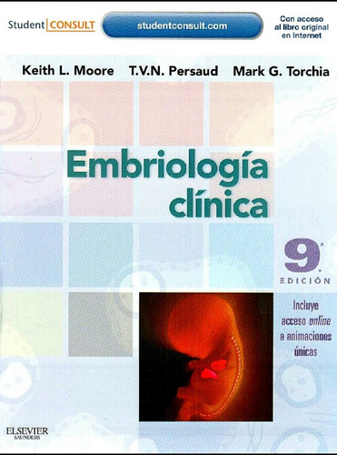 Libro ( Moore ) Embriología Clínica. (9ed.