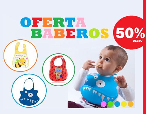 Set De 3 Baberos Importados Nuevo Diseño Babita Coches Bebes