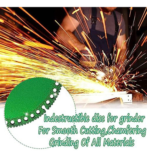 Paquete De 6 Discos Indestructibles Para Amoladora, Amolador