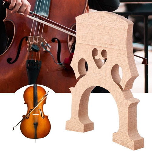 Puente De Madera De Cedro Para Cello, Chelo, Violoncello