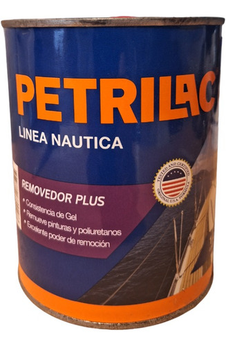 Removedor Plus De Barnices Y Pinturas - Petrilac Nautica 1lt