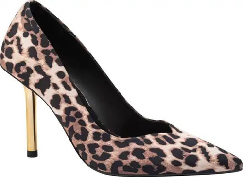 Zapatos Pumps Tacón Metálico 9cm Animal Print Thalia 1059795