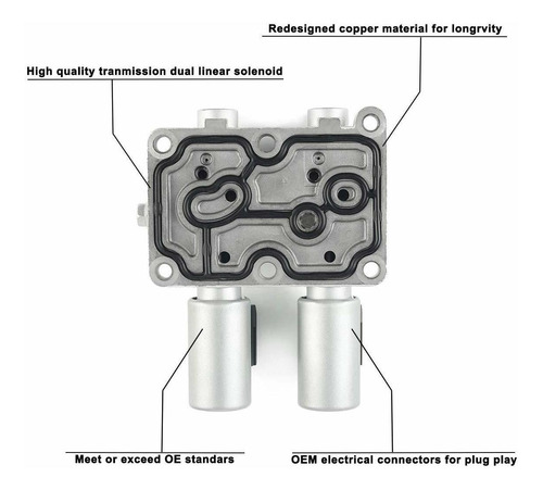 Transmisión Dual Solenoide Lineal 28 015-plx-305 90428d 8895
