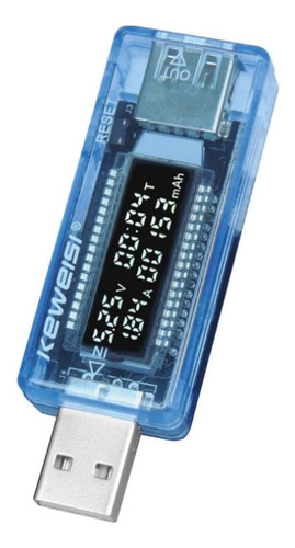 Imagen 5 de 5 de Usb Tester Medidor Voltaje Y Corriente Probador Arduino