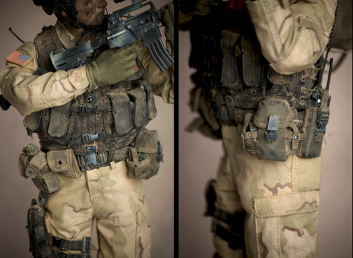 Figura Delta Force Falcão Negro Black Hawk Down Boneco 1/6 (Usado)