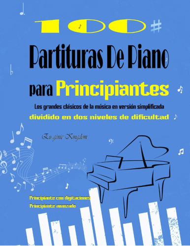 100 Partituras De Piano Para Principiantes - Los Grand 61mve