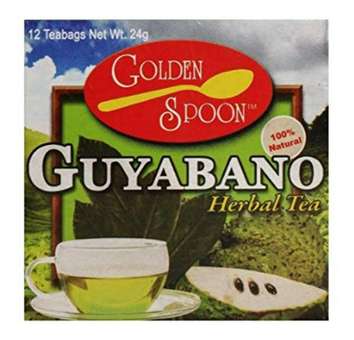 2 Paquetes De Té De Guyabano Herbal (graviola / Guanábana) C