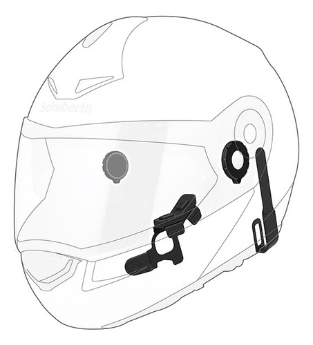 Intercomunicador Schuberth Sena Sc10ua Casco E1 C3 Dlm