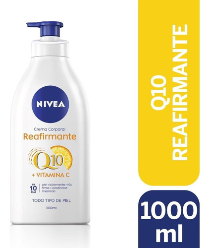 Crema Corporal Nivea Reafirmante Q10 1000ml