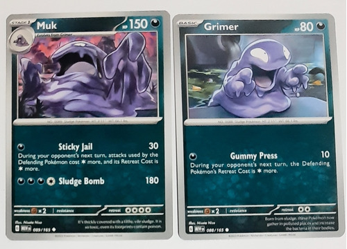 Carta Pokémon Tcg Scarlet & Violet 151 Grimer Muk 