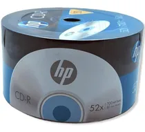 Comprar Hp Cd-r  Campana Con 50 Discos Virgenes 700mb 52x
