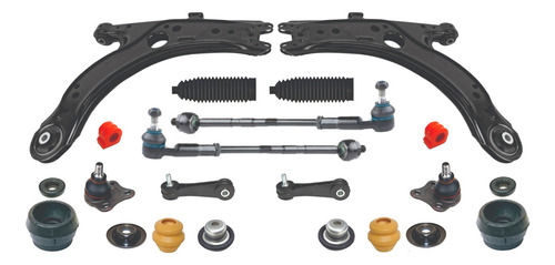 Kit Horquillas Rotulas Bieletas Y Bujes Vw Jetta A4 99-08