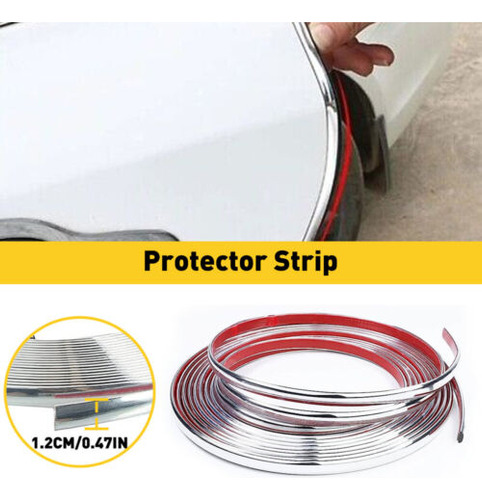 For Honda Chrome Trim Molding Strip Car Body Door Side A Ggg