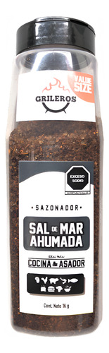 Sal De Mar Ahumada Grileros 1 Kg Para Sazonar