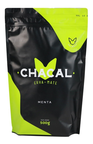 Imagem 1 de 2 de Erva Mate Para Terere Chacal 500g Premium - Menta 