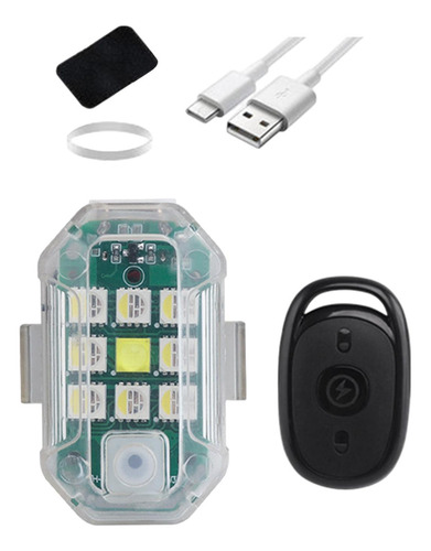 Luz Estroboscópica Para Coche, Luz Intermitente Usb 1 Luz