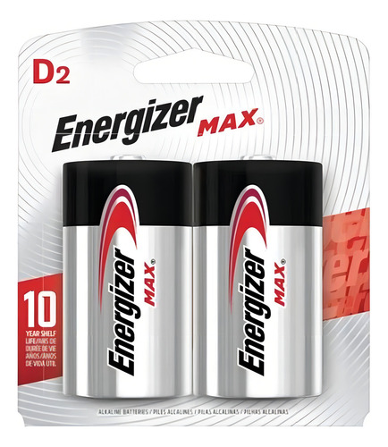 Pila Bateria Alcalina Max D2 Energizer