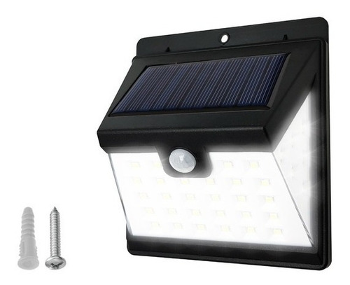 Lampara Solar Led  Reflector Sensor Movimiento Importado