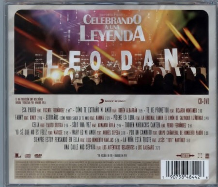 Pack Especial Cd & Dvd Leo Dan Celebrando Una Leyenda 1 & 2