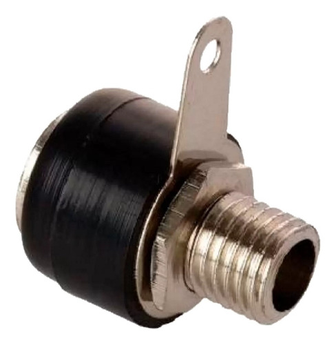10 Conector Jack Hembra Banana 4 Mm 5 Negro Y 5 Rojo