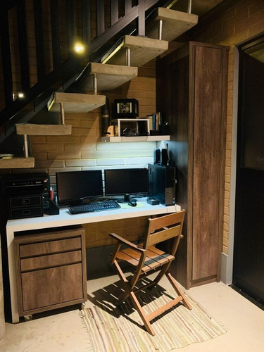 Casa Estilo Loft + Escritório (porteira Fechada) - Projeto Assinado Por Designer De Interiores