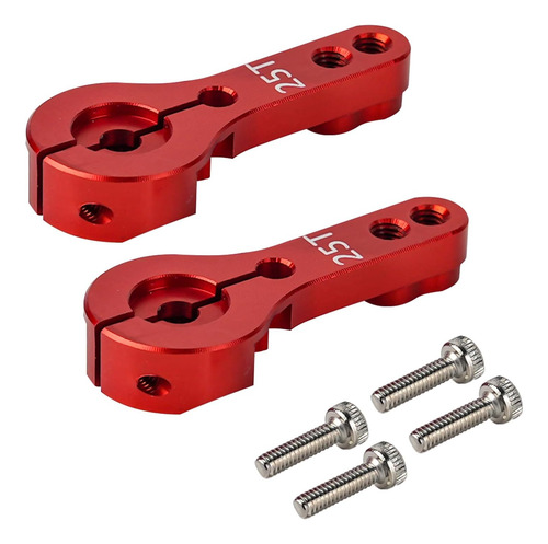 2 Uds Brazo De Servo Bocina De Aluminio 25t Brazo De Direcci