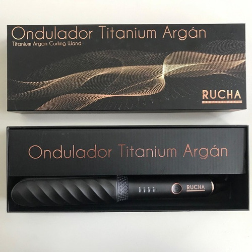 Ondulador Rucha Argan Titanium