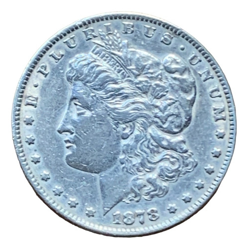 Robmar-usa-morgan 26,73g De Plata-0,900-año 1878-capsula-n°1