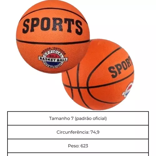 Bola de Basquete Xalingo Laranja