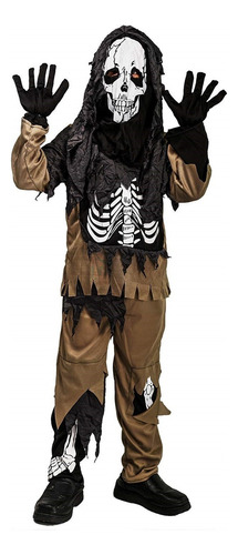 Disfraces De Halloween Zombie Esqueleto Para Niños
