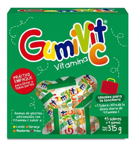 Vitamina C Gumivit Gomitas X45 - g a $227