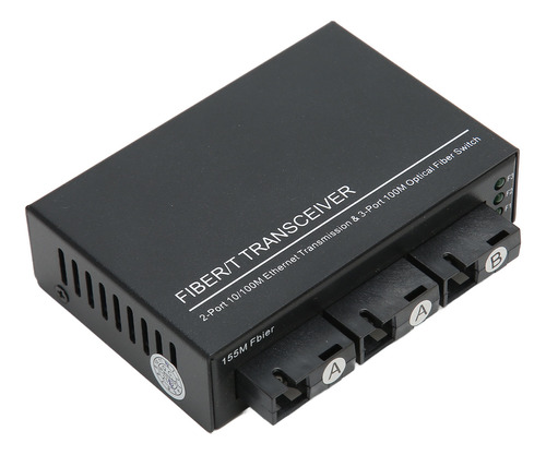 Convertidor De Medios De Fibra Ethernet Monomodo Tx1310nm 10