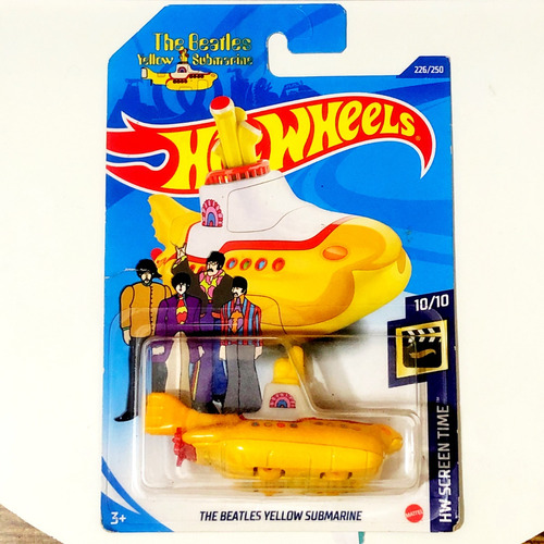 Hot Wheels Submarino Amarillo Yellow Submarine Th 2019