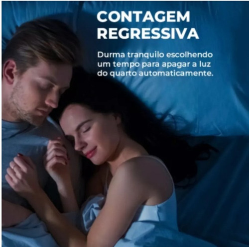 Interruptor Ekasa Zigbee 2 Botões Smart Touch Alexa Preto