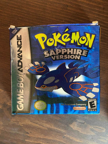 Pokemon Sapphire Bootleg Mexico De Época Nintendo Gba