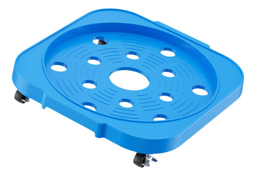 Soporte Móvil For Tanques De Gas Con Base Resistente Azul Y