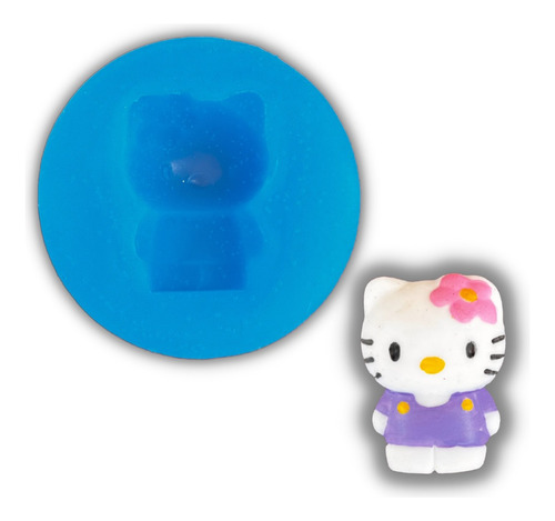 Molde De Silicona Hello Kitty, Ideal Para Souvenirs