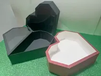 Comprar Caja De Corazon De Lujo Con Visor De Acetato