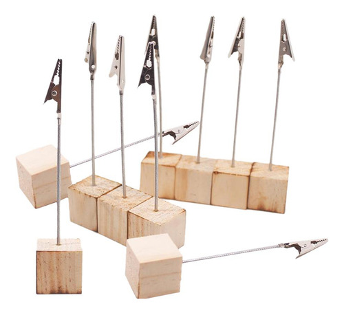 2 X 10pcs Base De Con Soporte De Tarjeta De Memo De Papel De