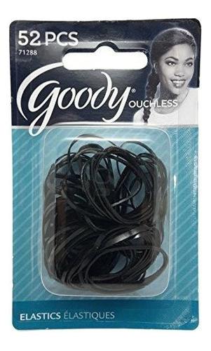 Elastics Ouchless Polyband De Goody Para Mujer, Negro, 52 Co
