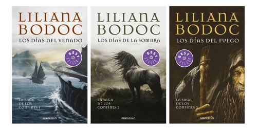 Saga Confines 3 Libros - Nuevo - Liliana Bodoc - Bolsillo